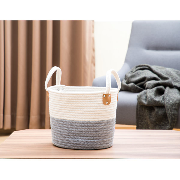 Longshore Tides Small Fabric Basket & Reviews Wayfair Canada